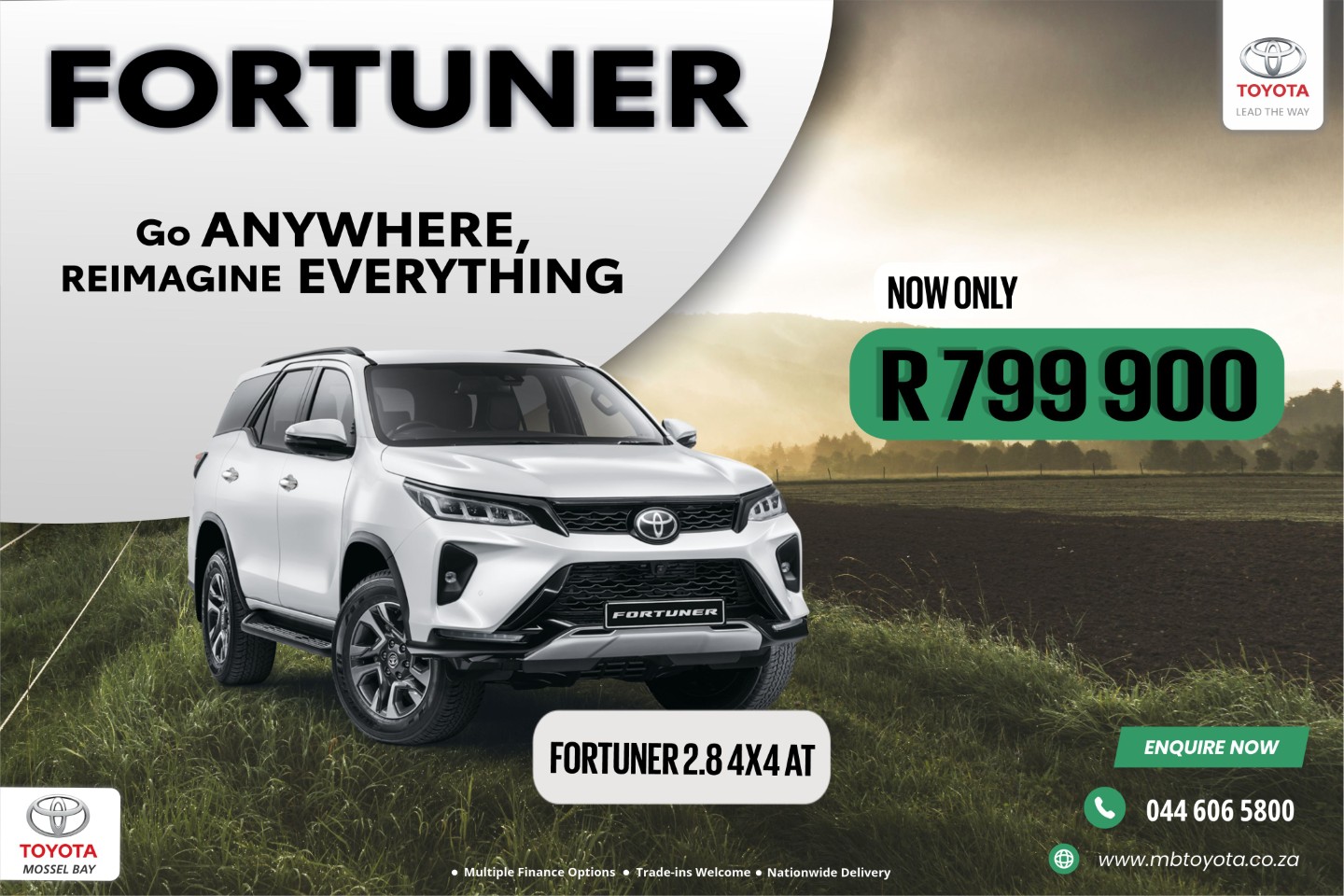 Fortuner 2.8 4X4 AT
