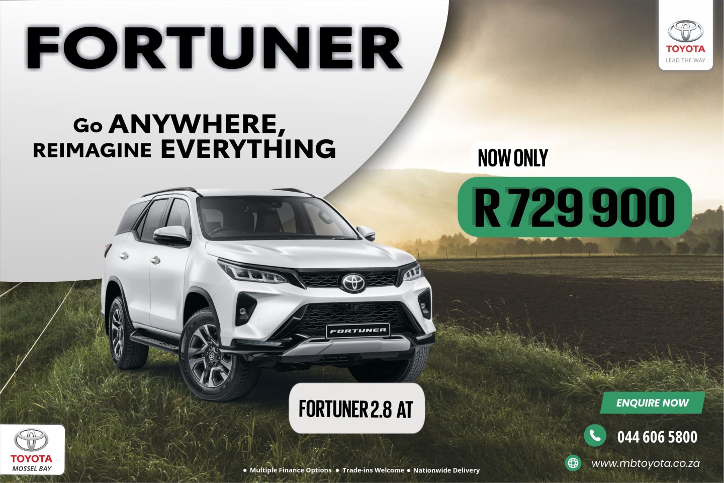 Fortuner 2.8 AT
