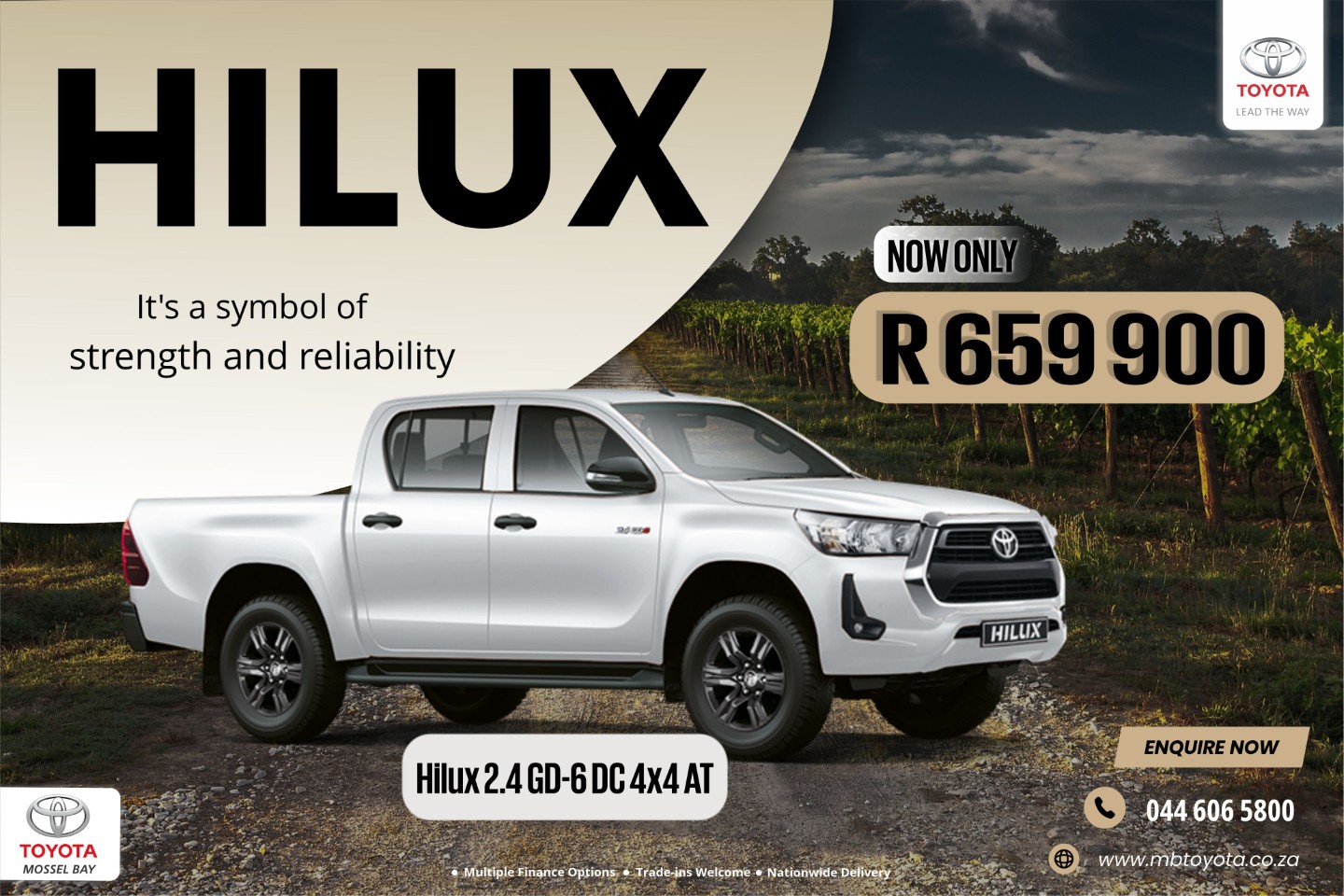 Hilux 2.4 GD-6 DC 4X4 AT