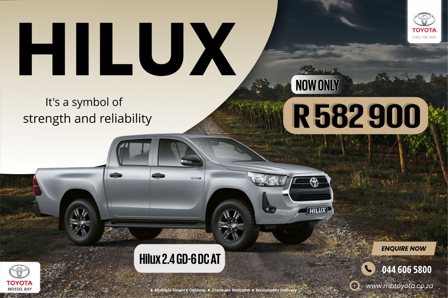 Hilux 2.4 GD-6 DC AT