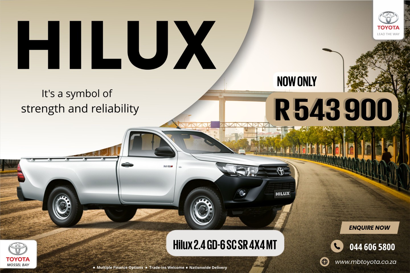 Hilux 2.4 GD-6 SC SR 4x4 MT