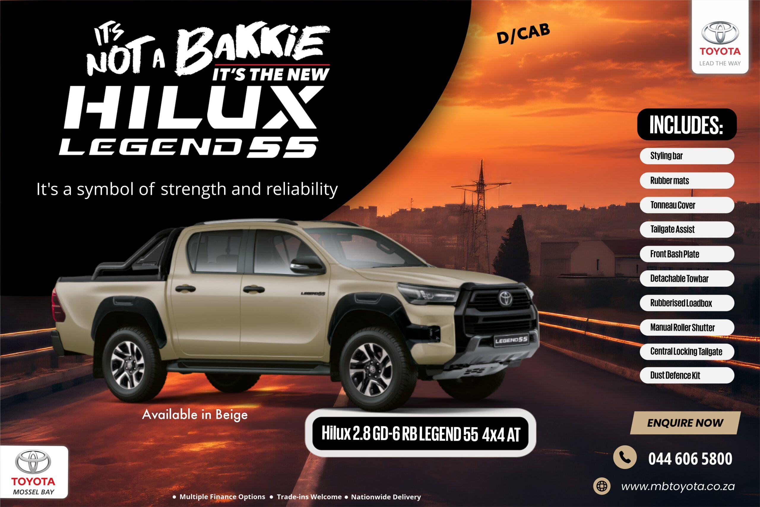 Hilux 2.8 GD6 LEGEND 55 4x4 AT